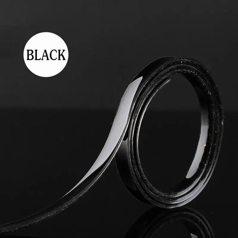 6M Ceramic Tile Gap Tape Kitchen Bathroom Waterproof Beautiful Seam Self-Adhesive Sticker Wall Floor Gap Line Decorative Strip Oasis Select Black CHINA