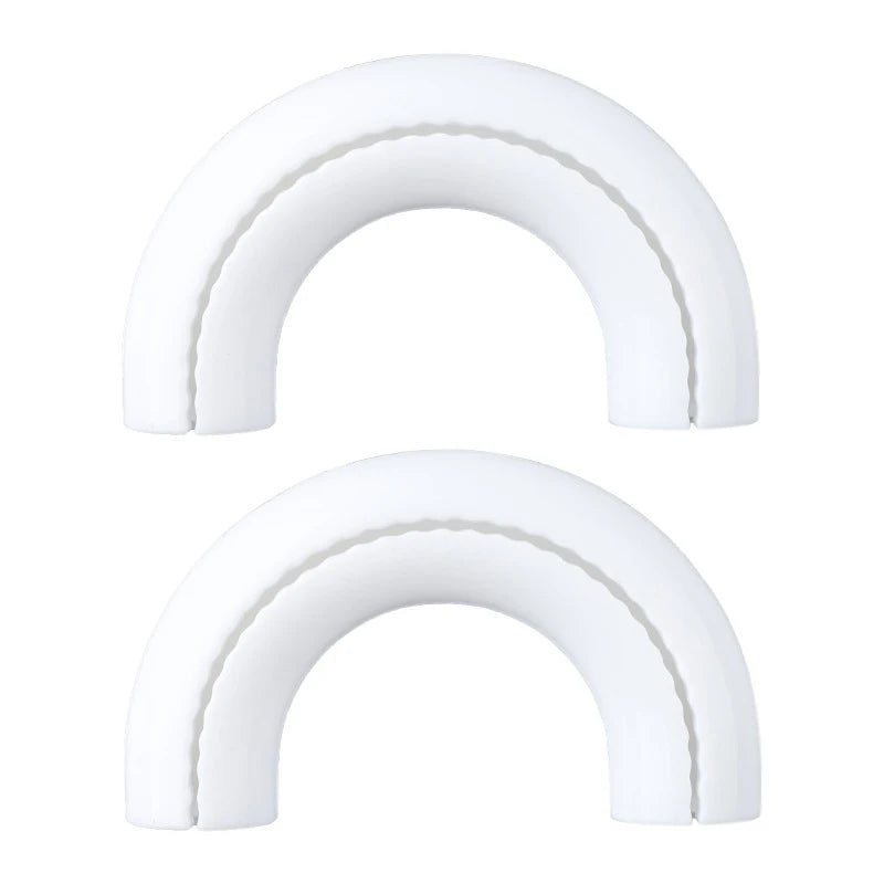 1 Pair Cars Exterior Accessories D-Ring Towing Hook Sleeve For F150 2004-2024 Red D Ring Towing Hook Sleeve Oasis Select Silver