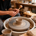 2026-WISH For Artist Clay And For Pottery Compatible 2 Pcs Wooden Throwing Stick For Pottery Shaping, Clay Throwing Tools Oasis Select As Shown