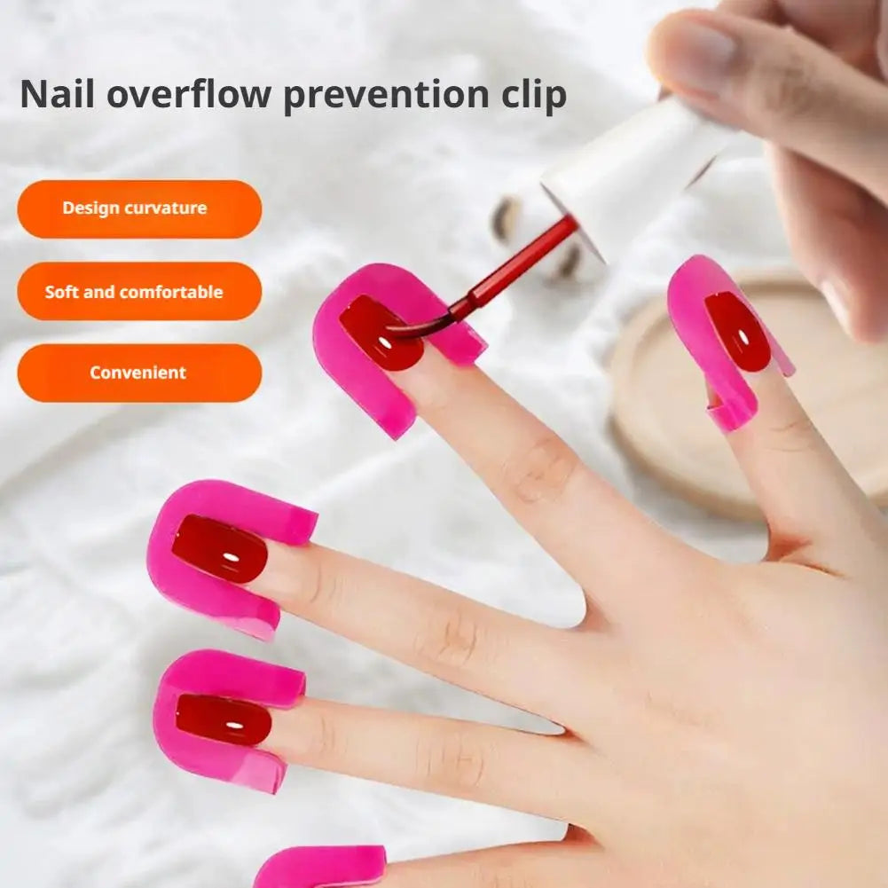 26-Piece Nail Polish Protector Kit – Spill-Proof Manicure Shields Nail Art Accessories Oasis Select