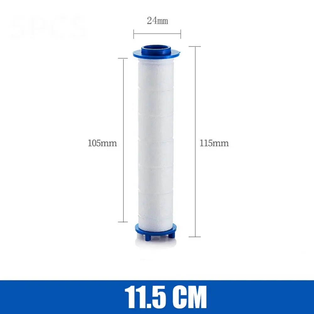 5-Pack PP Cotton Shower Filter Cartridges | Water Purification