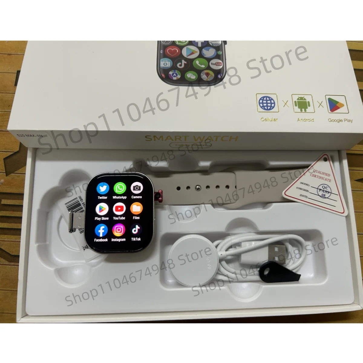 32GB+256GB VP99 Smart Watch 2.29inch Amoled S10 MAX Smartwatch Wrist Phone Heart Rate Rotary Camera GPS Position Game Smartwatch Oasis Select