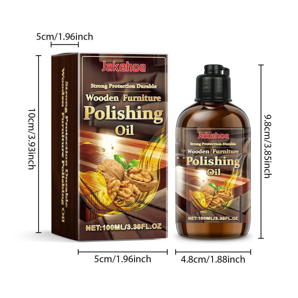 Wood Furniture Polish Oil Restore Chair Table Floor Cabinet Shiny Prevent Fade Long Lasting Moisturize Wood Furniture Polish Oil Oasis Select 100ml boxed