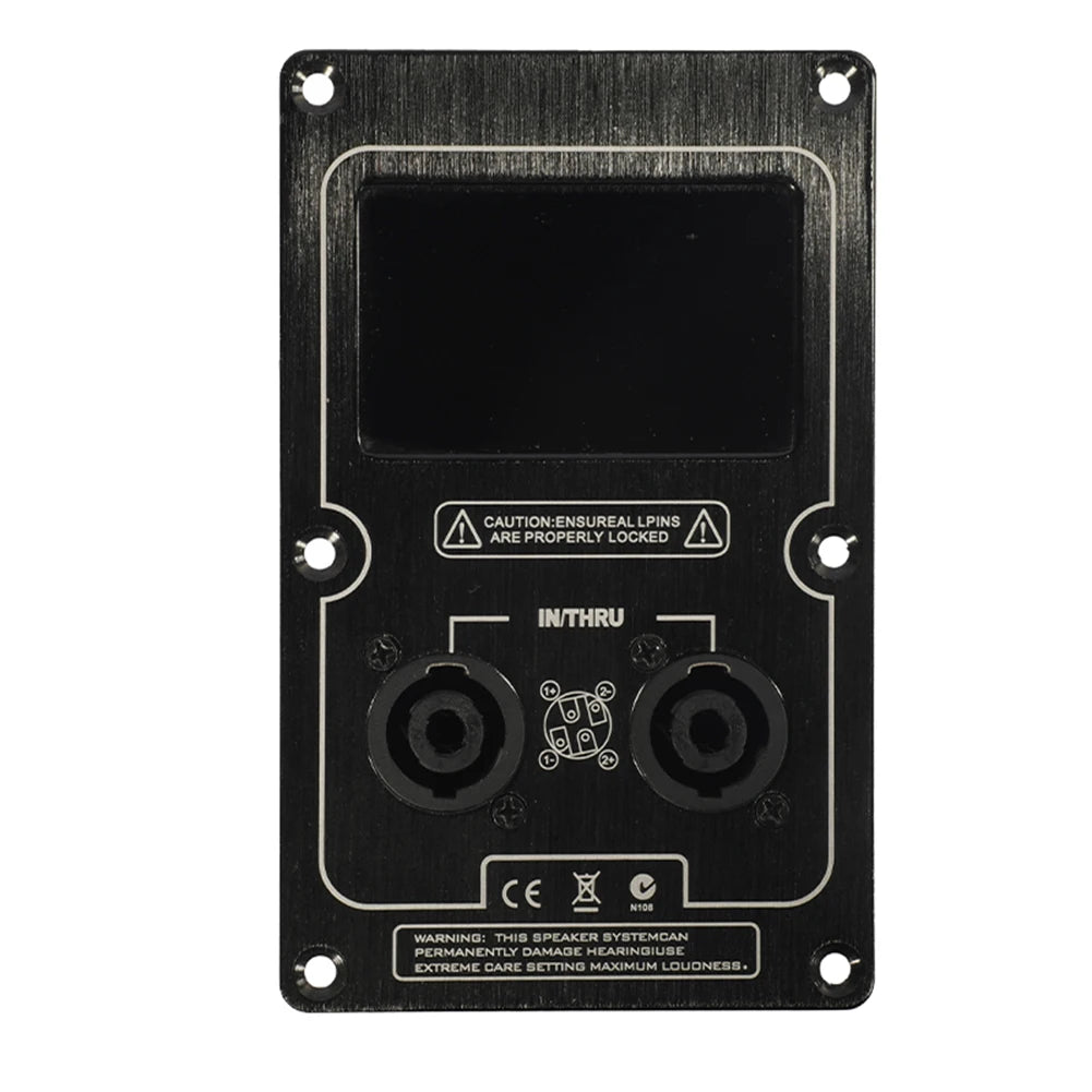 Aluminum Plate Socket Junction Box Back Panel High-quality Material Long-lasting Use Multiple Connections Sturdy Construction Oasis Select A