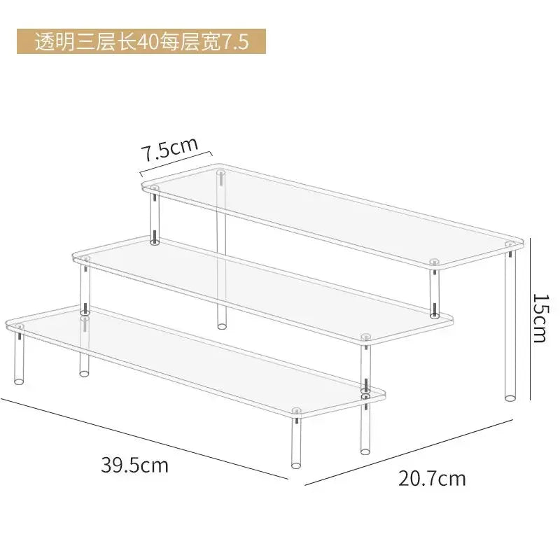 Clear Acrylic Display Stand | Perfume, Cupcake & Figurine Riser