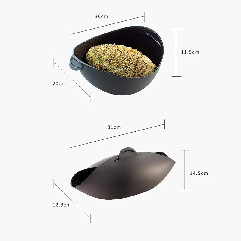 Creative Silicone Toaster Silicone Bread Maker Steamer Bread Baking Pan Silicone Bread Toaster Kitchen Baking Moulds Oasis Select