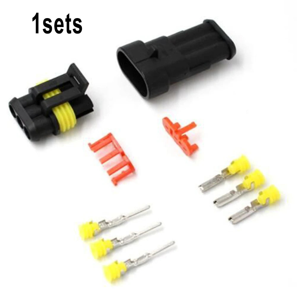 IP67 Waterproof Connector Plug 1–6 Pin | Car, Boat & Auto Wire Waterproof Wire Connector Oasis Select 3pin