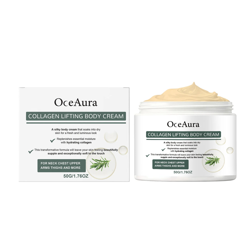 OceAura Collagen Body Oil – Firming, Cellulite & Dry Skin Firming Body Oil Oasis Select 50g boxed