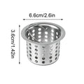 Stainless Steel Sink Drain Strainer & Hair Catcher