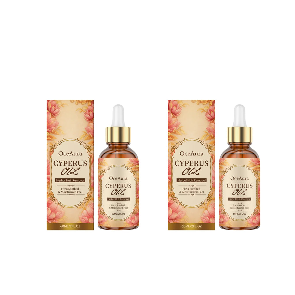 OceAura Cyperus Rotundus Hair Growth Inhibitor Oil 60ml Hair Growth Inhibitor Oil Oasis Select 2pcs