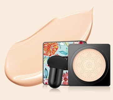 Air Cushion Foundation Concealer Whitening Liquid foundation Waterproof Brighten Face Base Makeup Oasis Select 02Lvory White