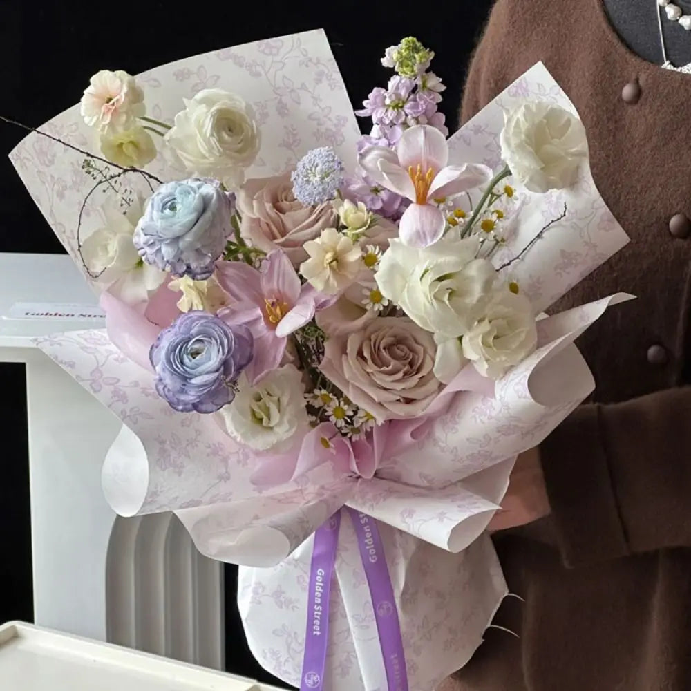 10-Pack Waterproof Flower Wrapping Paper | Bouquet Gift Wrap