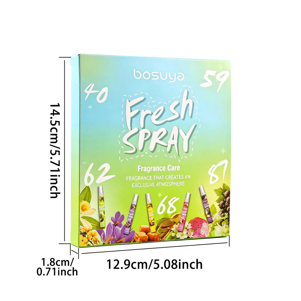 5-Piece Floral & Fruity Perfume Gift Set – Alcohol Free, Unisex Perfume Gift Set Oasis Select
