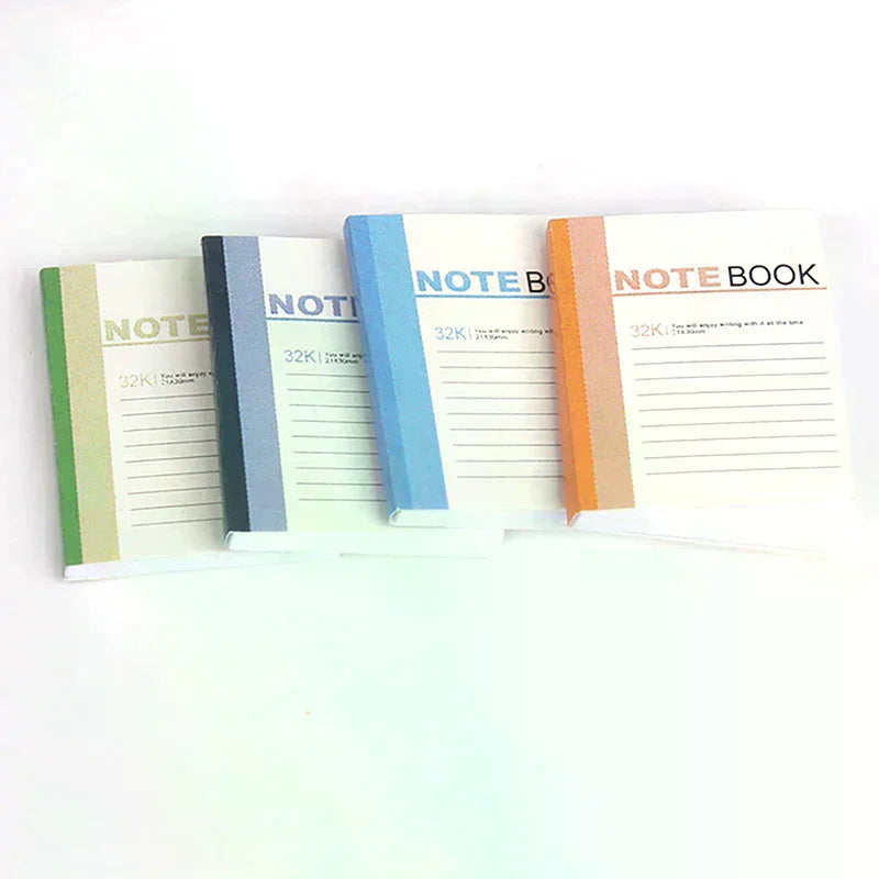 4Pcs 1/12 Dollhouse Mini Notebook Exercise Book Model Dollhouse Study Decoration Dolls House School Stationery Accessories Oasis Select