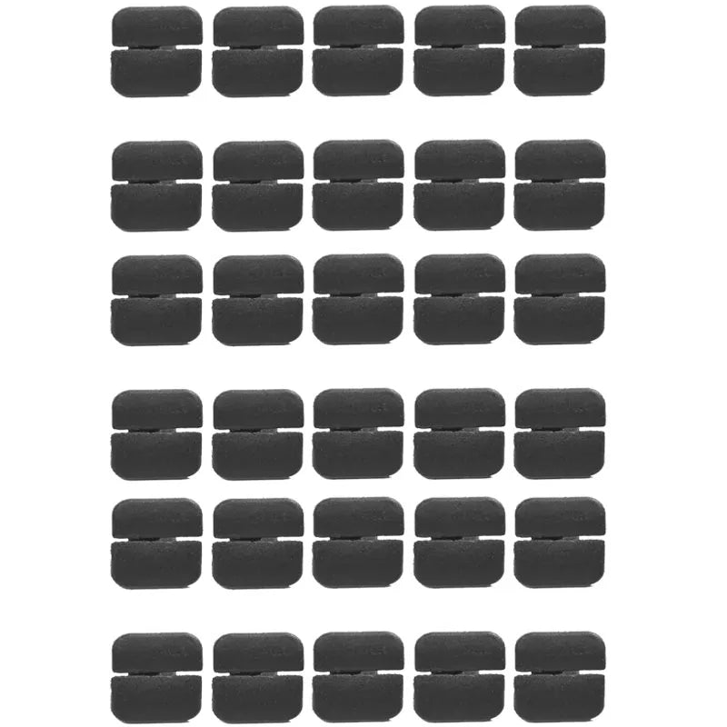 10-60pcs Car Hood Bonnet Insulation Clips Rivet Retainer 1H5863849A01C for VW Polo Tiguan Passat B5 B6 SEAT Leon 2 Skoda Octavia Oasis Select 30pcs