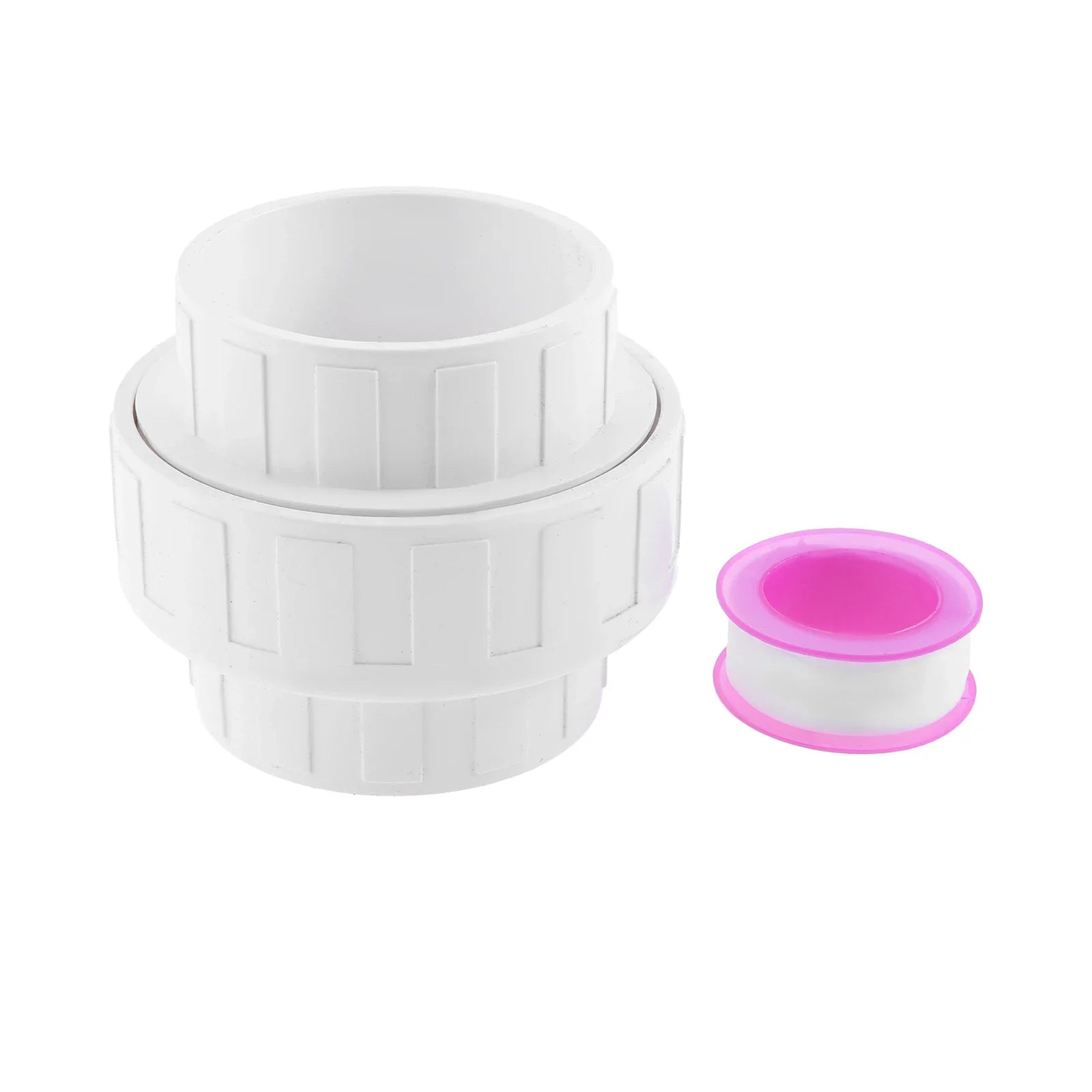 PVC Ferrule Joint & 1 Pc Tape Suitable for Irrigation,Water Park,Aquarium Pipeline with EPDM O-ring No Leakage and Tight Sealing Oasis Select
