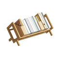 Bamboo Desktop Book & Magazine Display Shelf | Quick Assembly