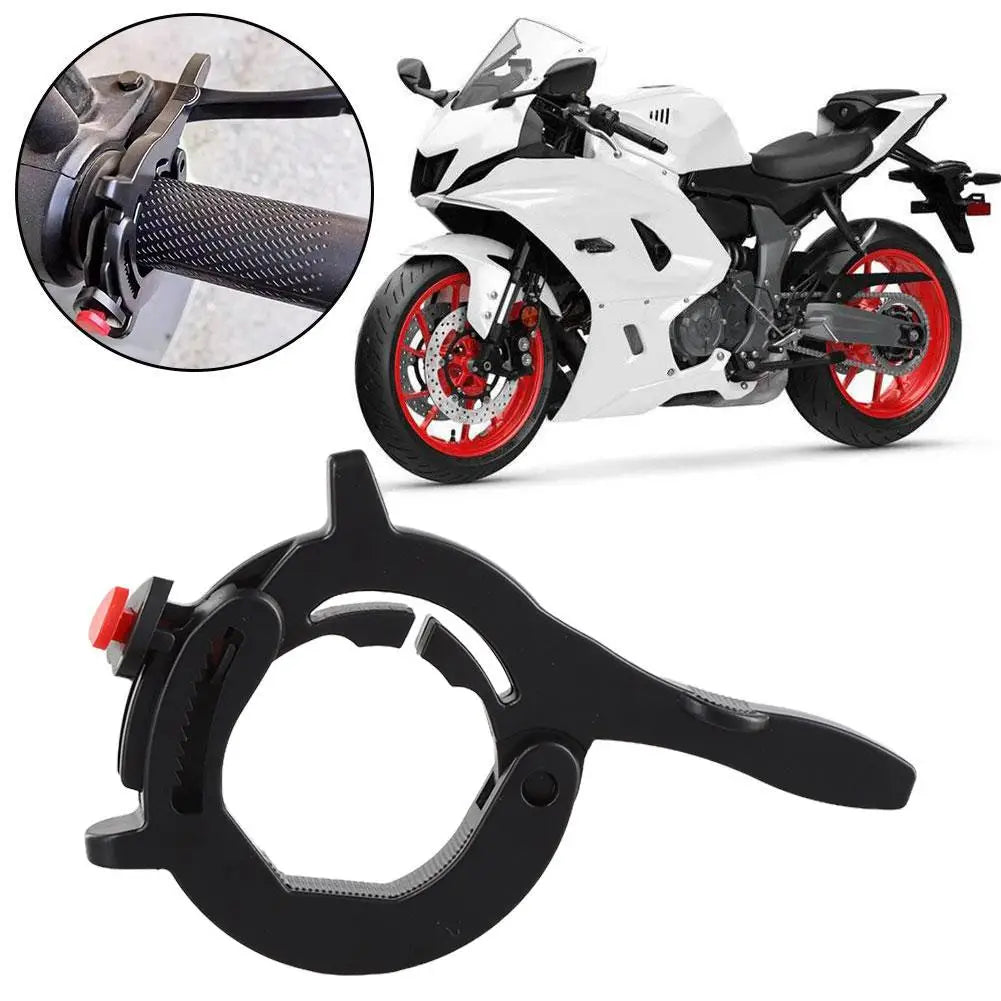 Motorcycle Cruise Control Throttle Lock Universal Lightweight Hand Grip Lock Clamp Motorcycle Accelerator Assist Grips Oasis Select