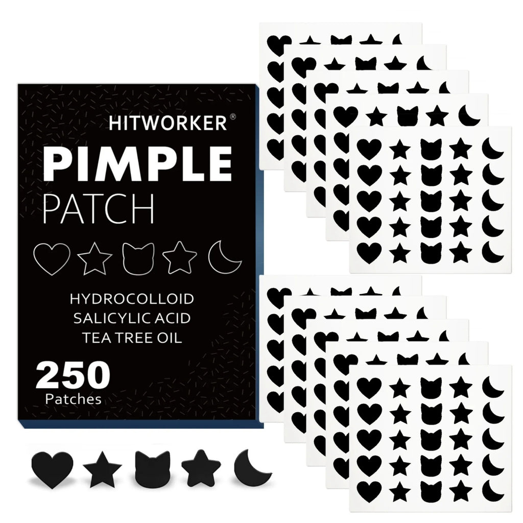 250 pieces/box of black concealer stickers, suitable for Halloween and Valentine's Day gifts Oasis Select MULTI 250pcs