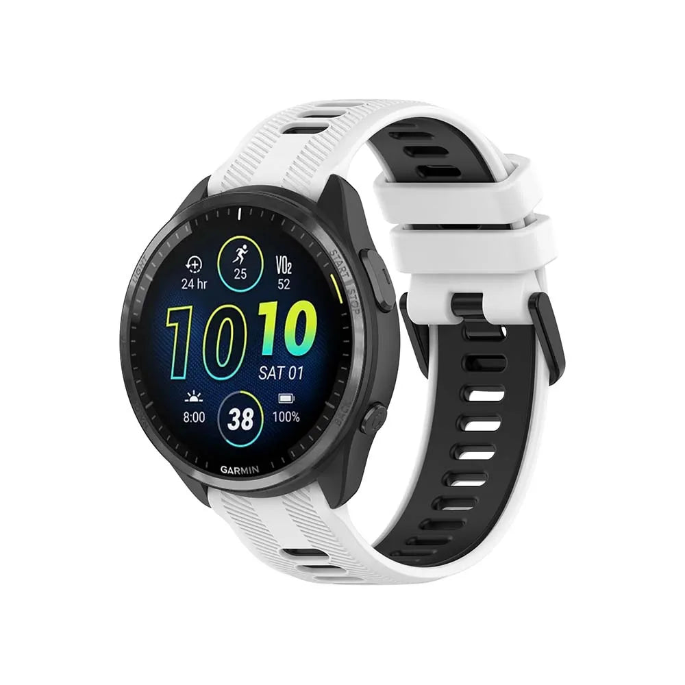 22mm Silicone Band for Garmin Forerunner 965/955/945/935 & Instinct Smartwatch Band Oasis Select