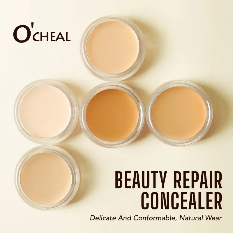 Long Lasting Full Coverage Concealer Cream Waterproof Tattoo Cover Dark Circle Liquid Foundation Contouring Makeup Cosmetics Oasis Select
