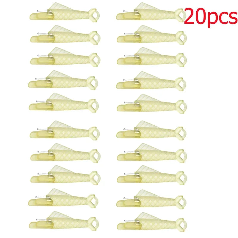 Automatic Needle Threader DIY Tool Home Hand Sewing Machine Device Thread Auto Needle Cross Stitch Sewing Accessories Oasis Select 20pcs yellow