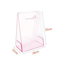 Clear Acrylic Flower Box with Handles – Wedding & Bridesmaid Tote