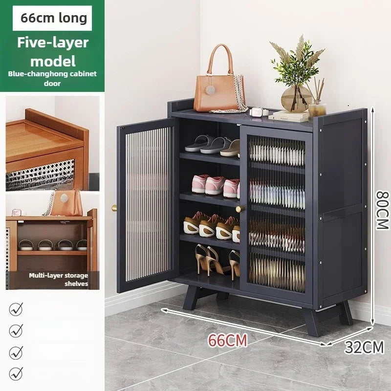 Entry Door Shoe Cabinet Large-capacity Multi-layer Porch Corridor