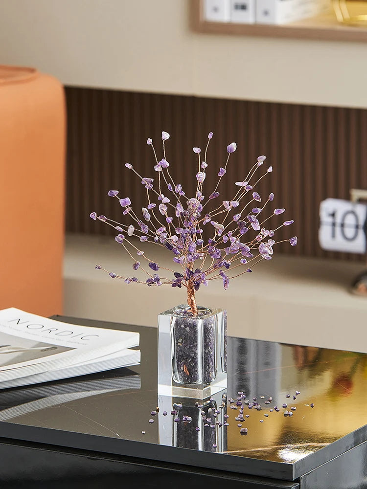 Money Tree Decoration Home Accessories Living Room Wine Cabinet TV Cabinet Decoration Office Desktop Decoration Home Decor Oasis Select