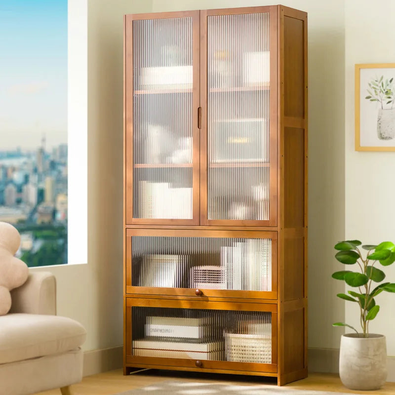 Bookshelf Shelf Floor-to-ceiling bookcase Reading shelf Children's home living room Multi-layer storage Simple storage cabinet Oasis Select