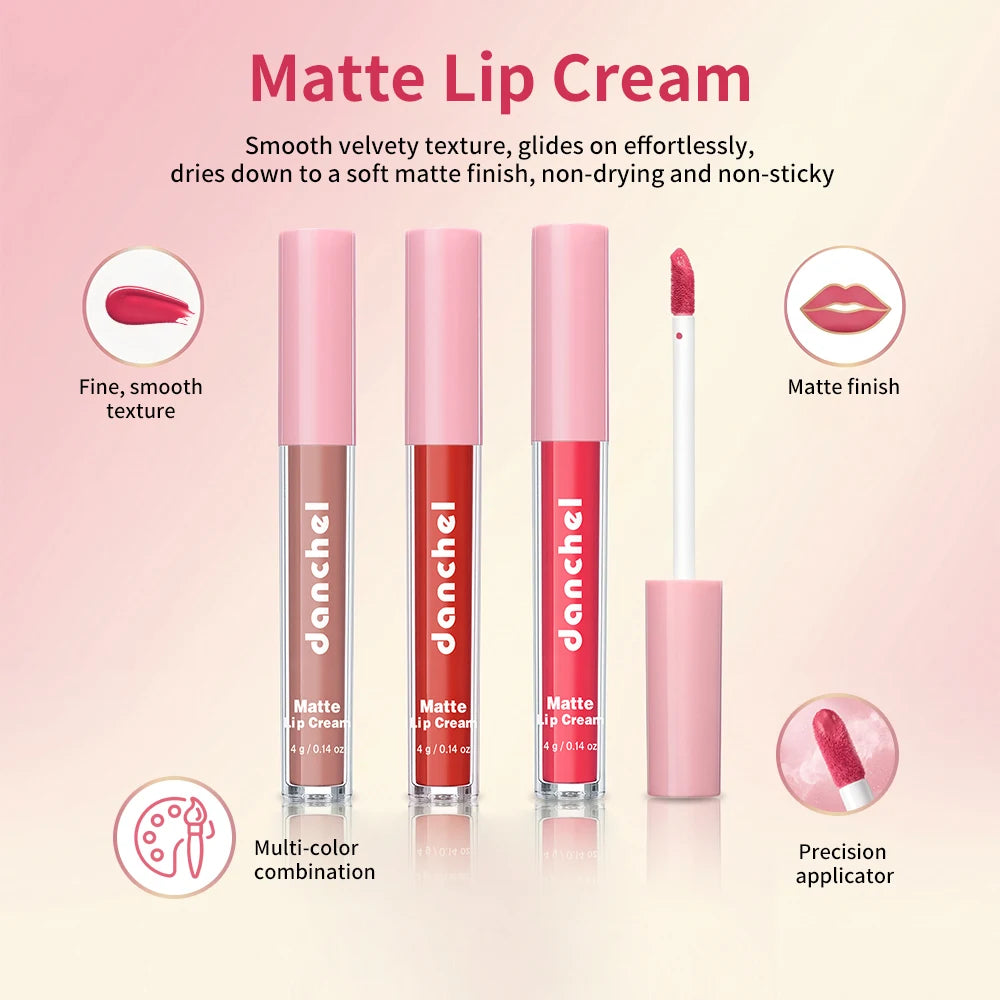 Versatile Lip Makeup Kit 15-Color Lip Palette + Matte Lipsticks + Moisturizing Lip Balm Long Lasting Lip Tint Set for Women Gift Oasis Select