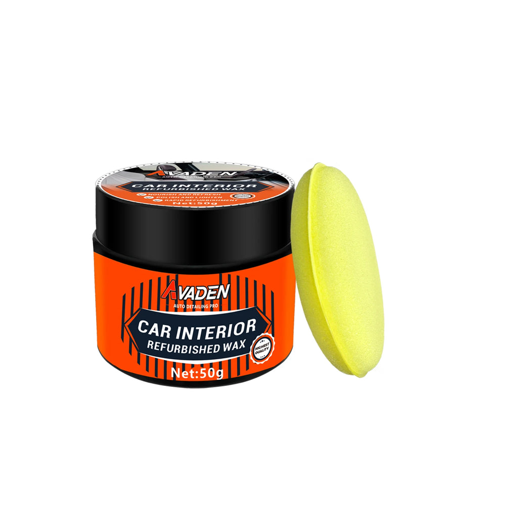 Greedy Tree Car Plastic Restorer Wax – Dashboard & Interior Polish