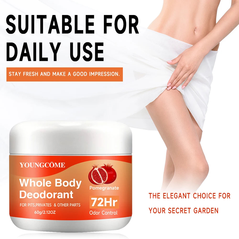 YOUNGCOME 72-Hour Body Deodorant & Antiperspirant Stick Deodorant Stick Oasis Select