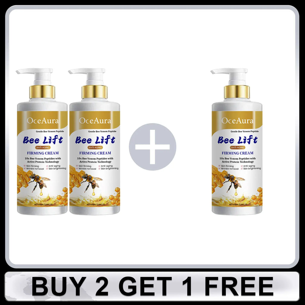 Bee Firming Body Cream Wrinkle Removal Fine Lines Improve Sagging Skin Increase Elasticity Massage Brighten Lifting Body Lotion Oasis Select Buy 2 Get 1 Free