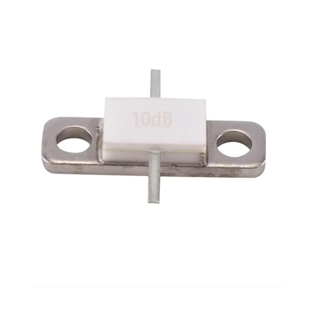 10DB Attenuator 100Watt ATTENUATORS FLANGED 100Watts 10DB DC-3GHz 50Ohms Full Flange 50OHM DC-3.0Ghz LOW VSWR Oasis Select
