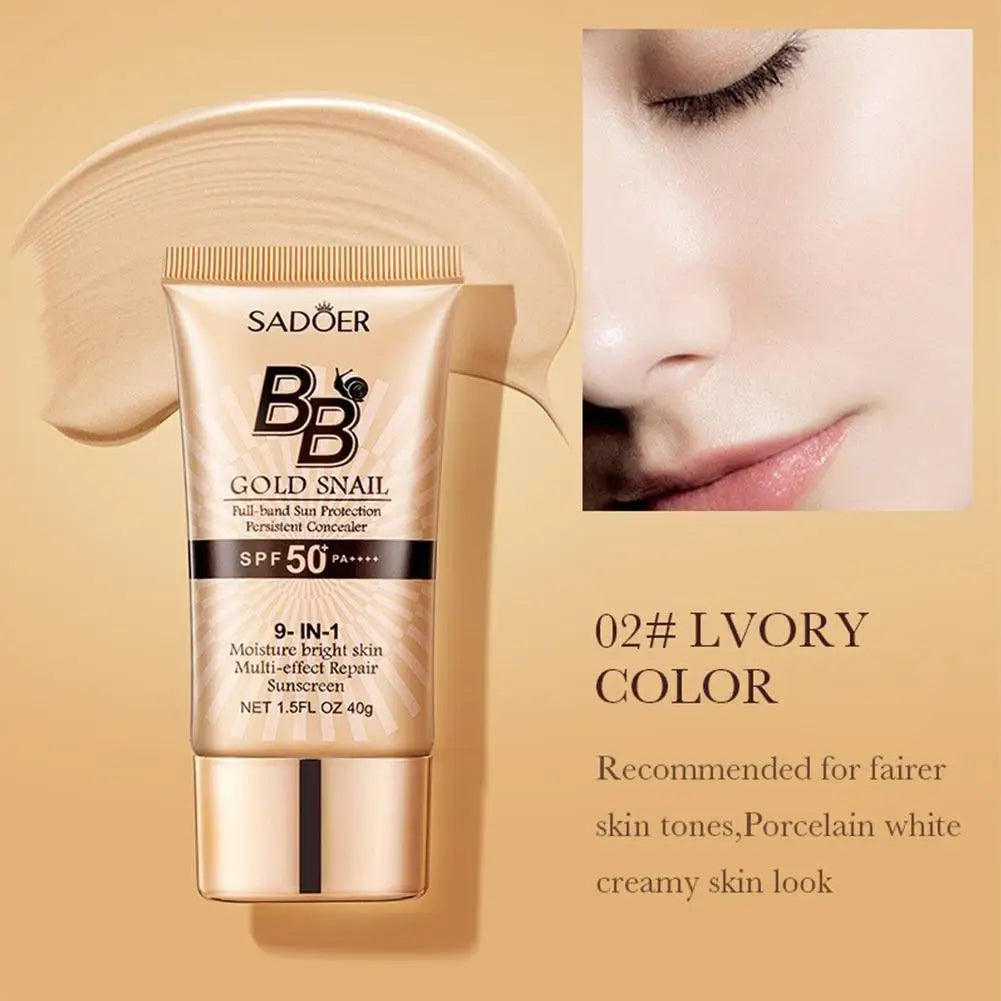Hydrating Gold BB Cream – Full Coverage Foundation & Concealer BB Cream Foundation Oasis Select