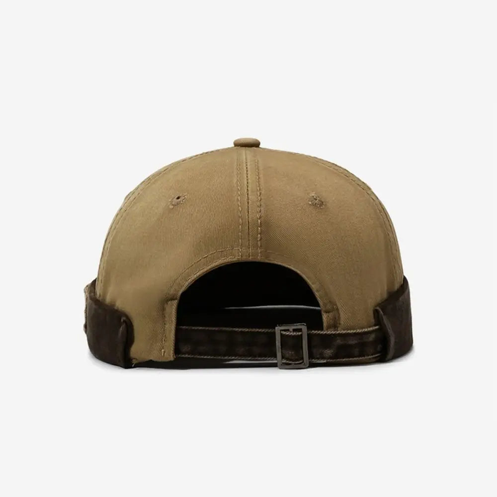 Casual Broken Hole Melon Skin Hat Lightweight Streetwear Hip Hop Cap Sun Protection Quick Drying Skullcap Outdoor Oasis Select