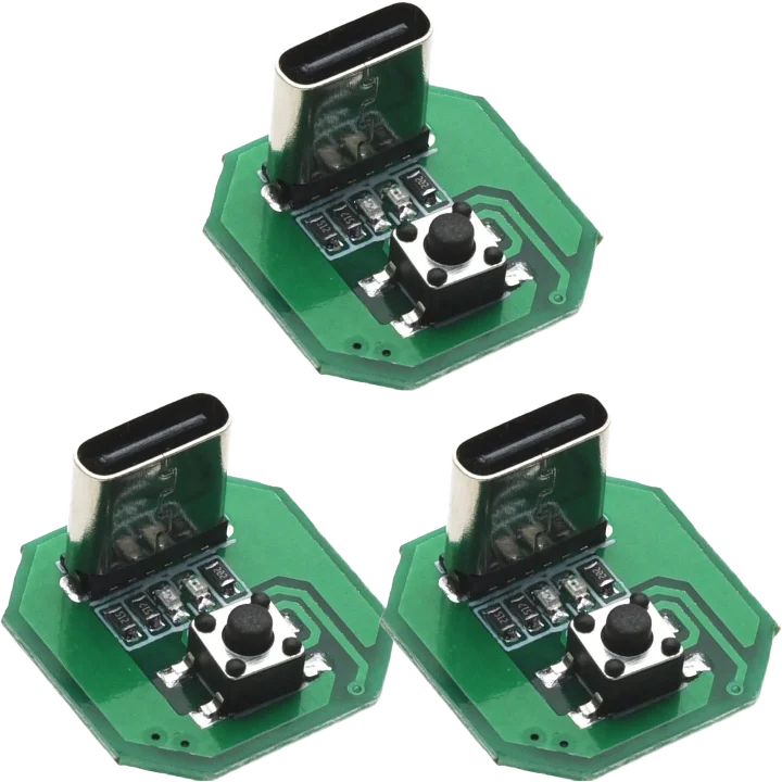 All-in-One Flashlight Driver Module – Type-C, 18650 & 10W LED