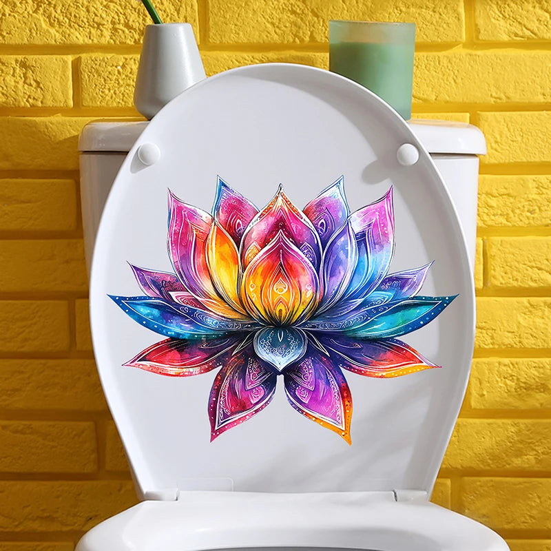 Luminous Glow Toilet Sticker – Waterproof PVC Bathroom Decal
