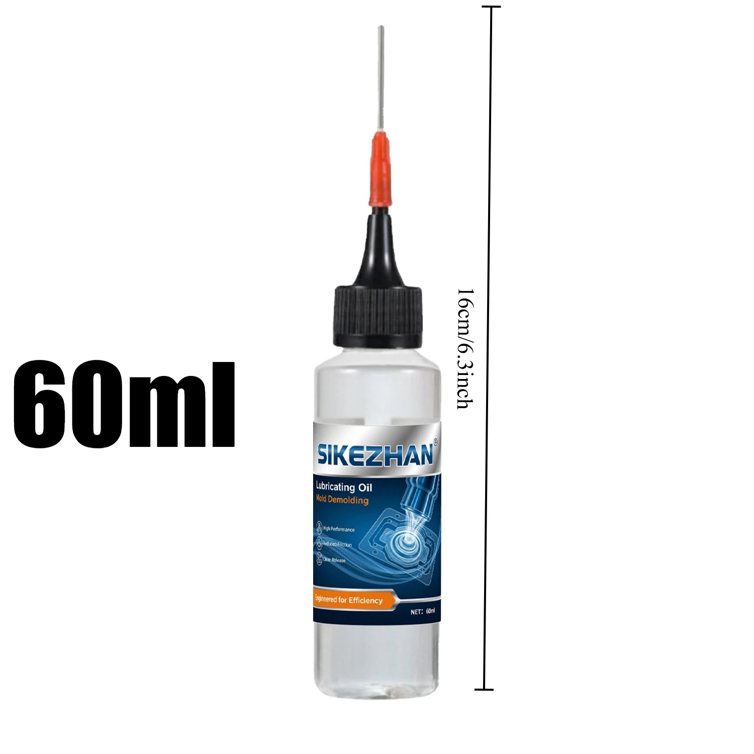 Industrial 120ml Mold Release Agent - 250℃ High-Temp Silicone Lubricant, Long-Lasting Anti-Stick for All Metal and Plastic Molds Oasis Select