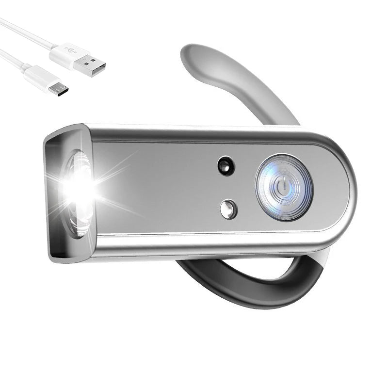 Portable Lightweight Smart Motion Sensor LED Headlamp USB Rechargeable Headlight Induction Head Front Flashlight Waterproof Oasis Select Package A