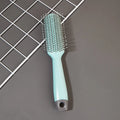 Anti-Static Detangling Hair Brush with Tail Fork & Scalp Massager Detangling Hair Brush Oasis Select S6629-blue
