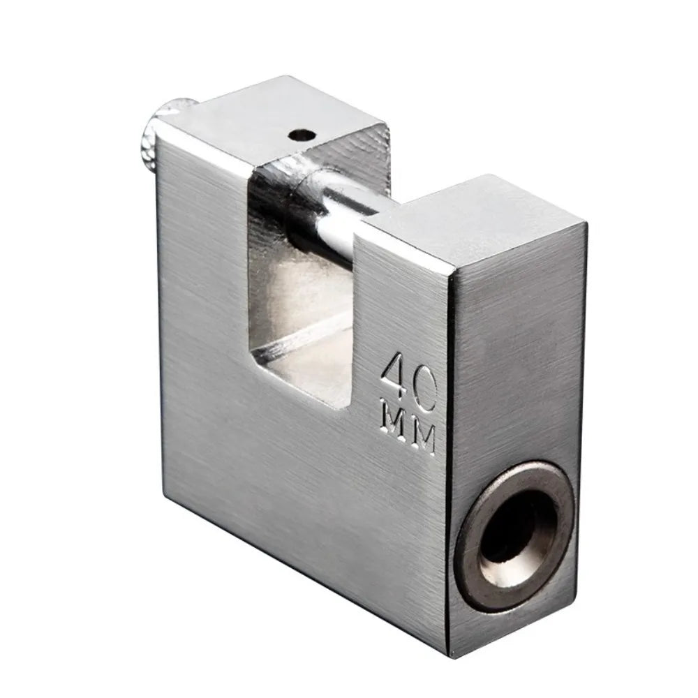 Useful Stainless Steel Heavy Duty Padlocks Anti-cut With Keys Anti-theft Lock Security Safety Lockpick Set Oasis Select