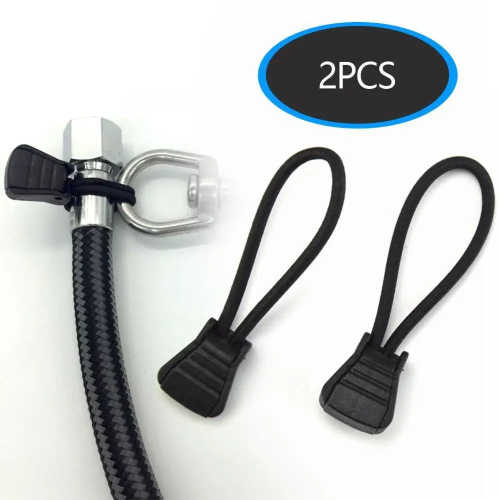 Scuba Diving Hose Retainer Rope Clip Holder Elastic Rope Bungee S6N7 Diving Snorkel Attachment Rope Oasis Select
