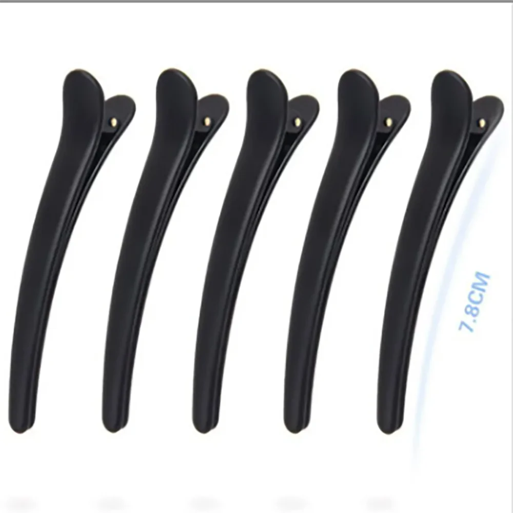 10Pcs/Set Plastic Edge Clip Hairpin Accessories Plus Size 8CM Fish Beak Clip Hair and Duck Beak Clip Hairpin Hair Styling Tools Oasis Select