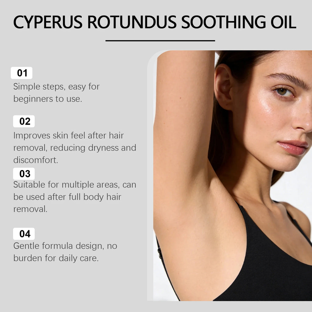 Cyperus Rotundus Hair Removal Oil – Smooth & Soft Skin Hair Removal Oil Oasis Select