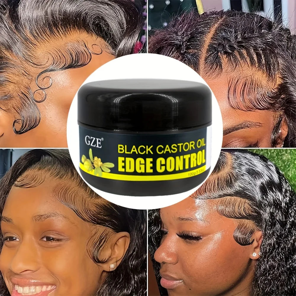 GZE African Black Castor Extra Hold Braid & Loc Twist Gel 100g