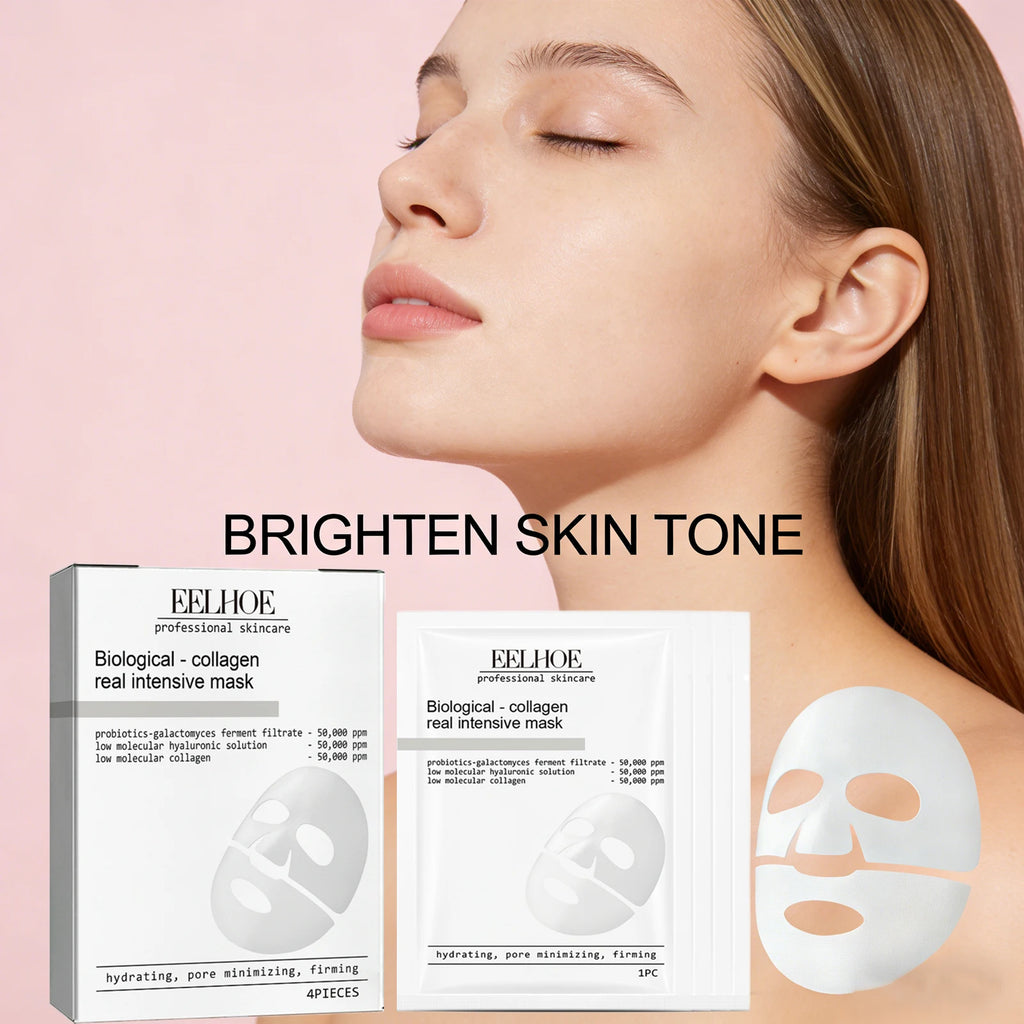 Eelhoe Collagen Face Mask – Firm, Brighten & Hydrate 4-Pack Collagen Face Mask Oasis Select