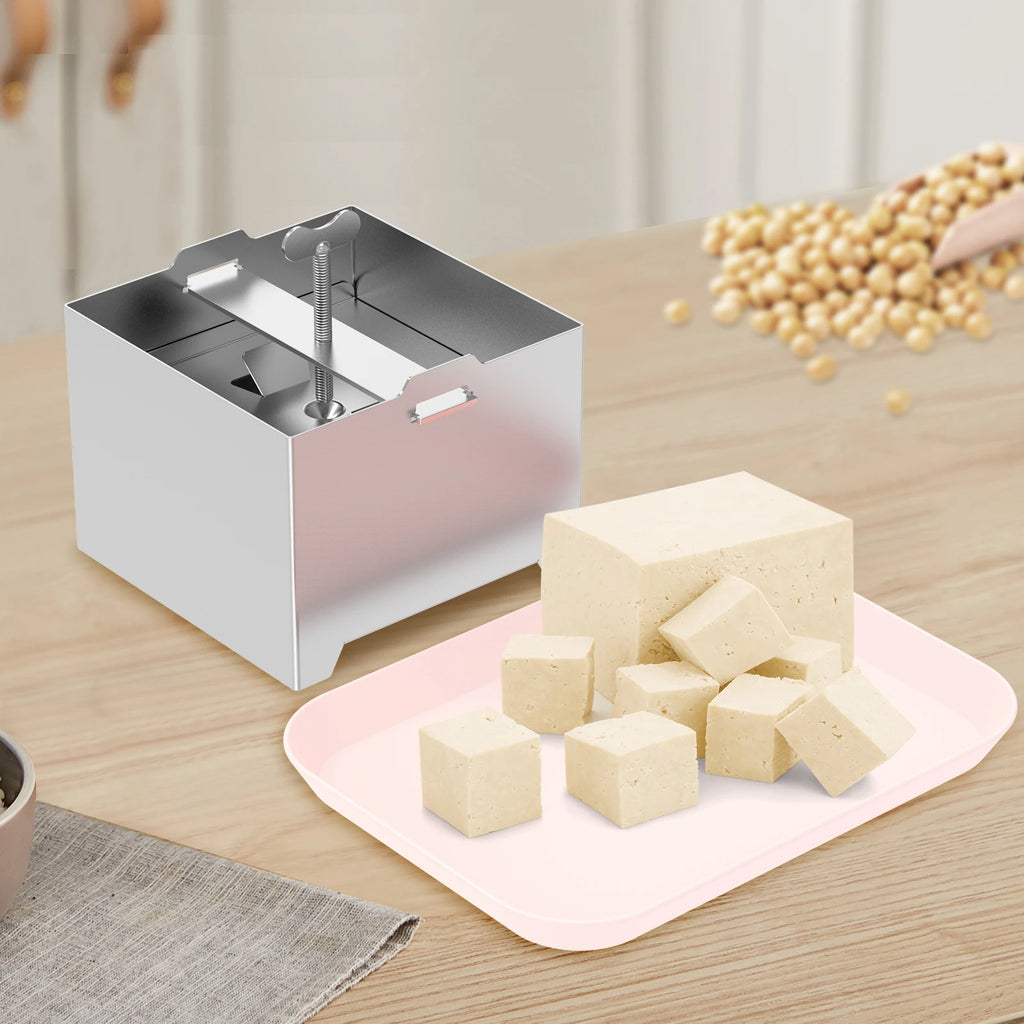 Tofu Press Mould Cheese Making Molds Food Grade Stainless Steel Tofu Maker Press Mold Kit Homemade Tofu Mold Kitchen Tool Set Oasis Select