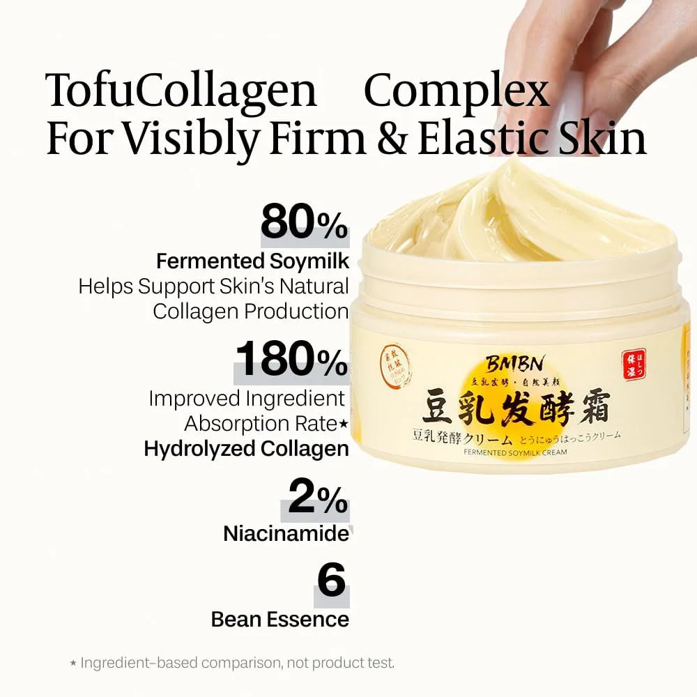 Soy Milk Face Cream 100g – Day & Night Moisturizer, Skin Firming